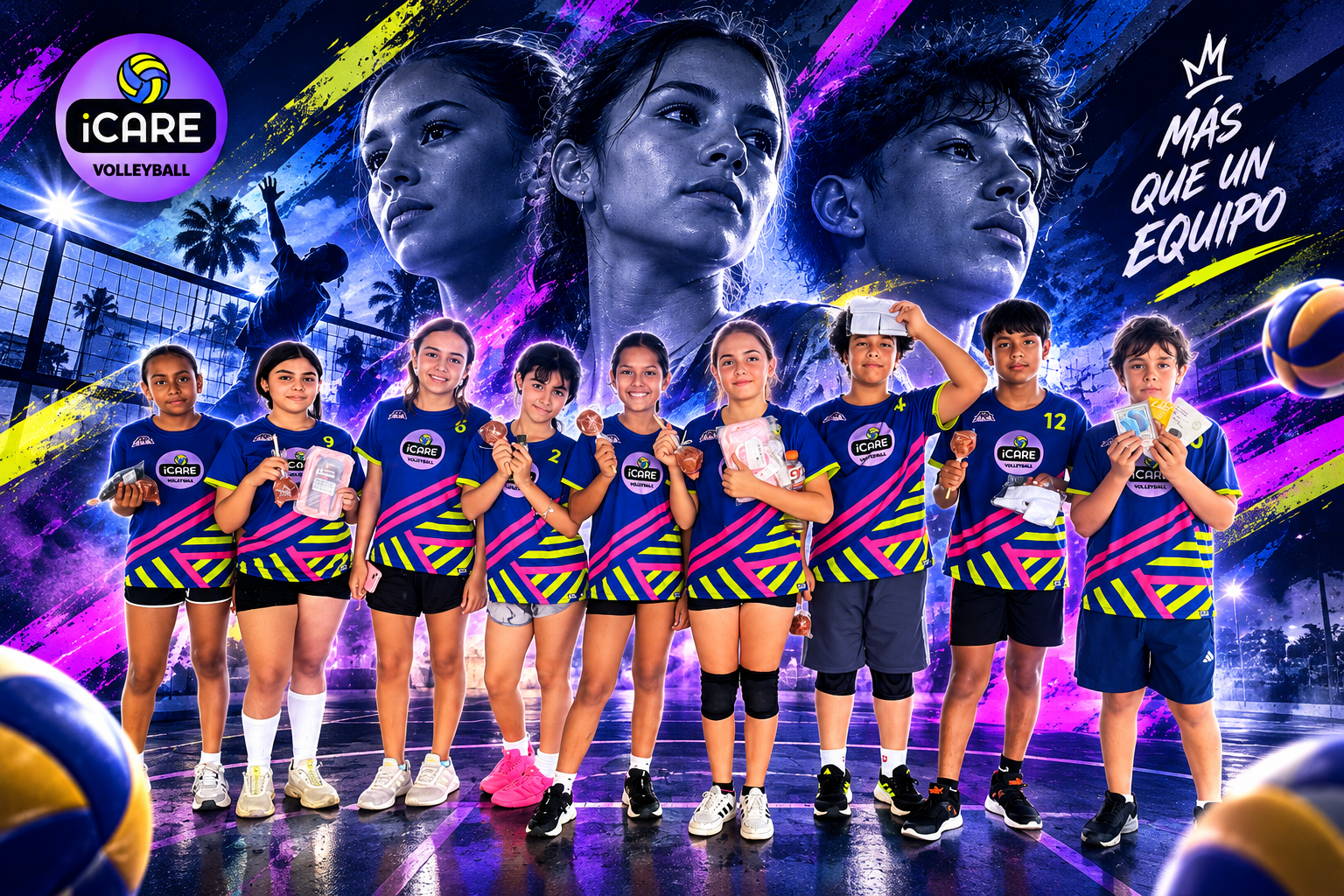 Equipo iCare Volleyball: más que un equipo